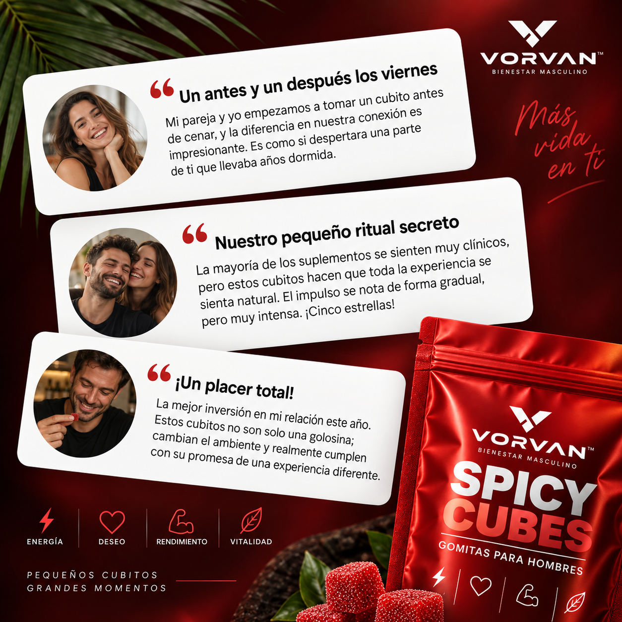 Vorvan ™ | Gomitas de Fuego - Enciende la llama